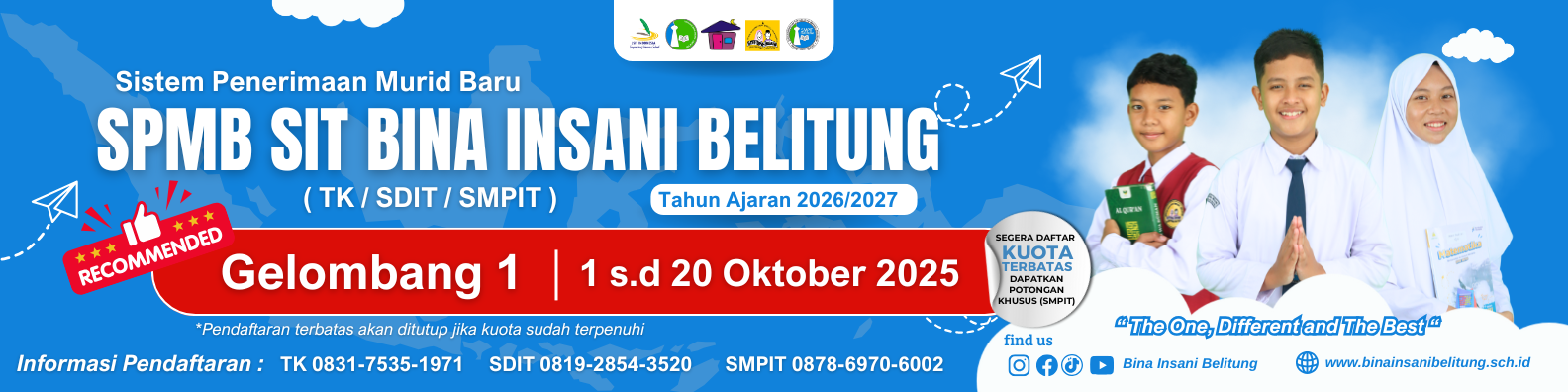 Informasi PPDB SIT Bina Insani